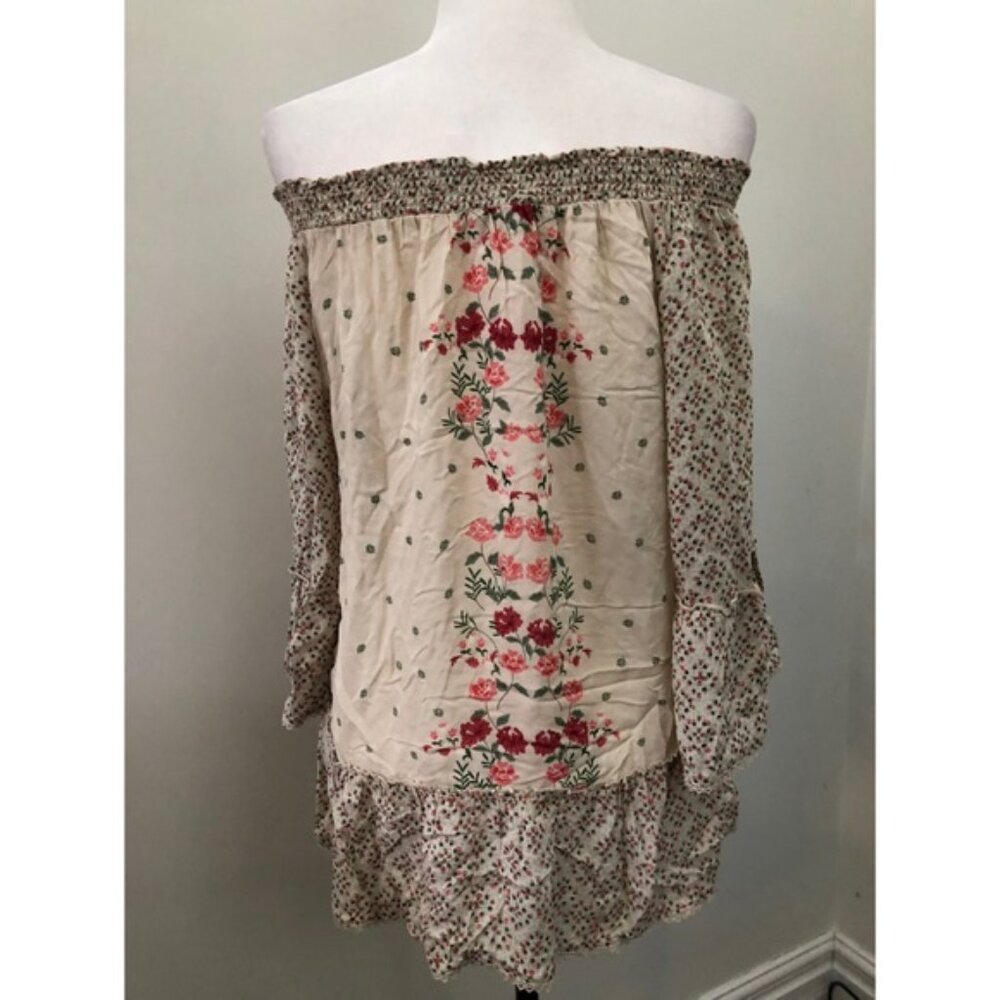 Democracy Floral Bell Sleeve Blouse - Picture 5 of 8